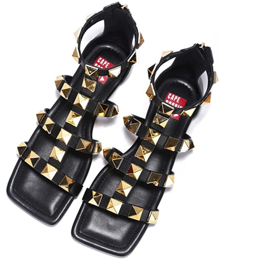 🆕 Studded Mule Slides